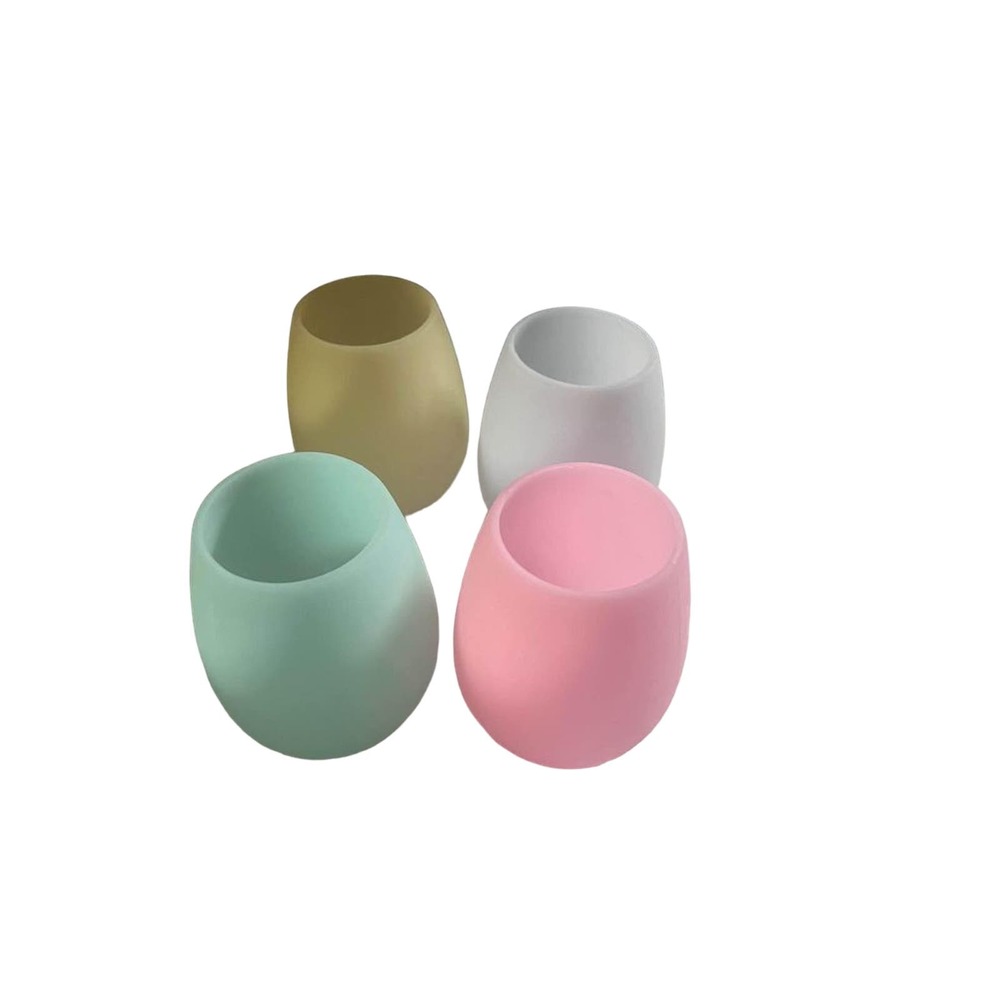 Silicone Wine Glasses Set of 4